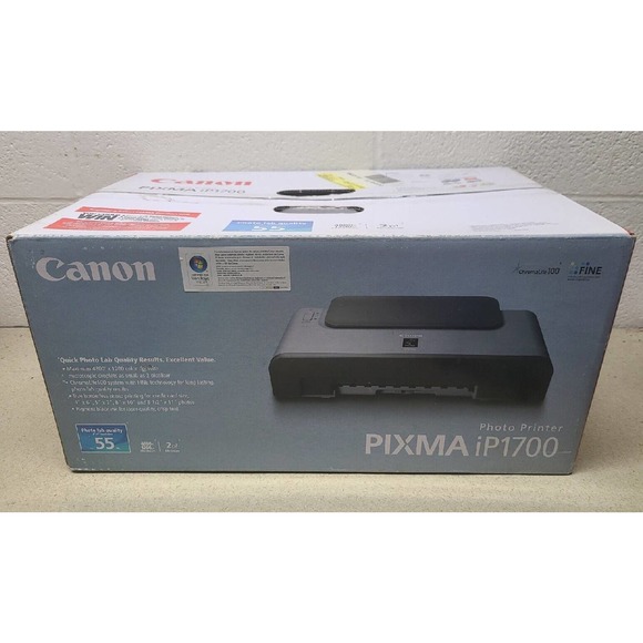 ** NEW SEALED Canon PIXMA iP1700 Digital Photo Inkjet Printer | 4800 x 1200 dpi - Picture 4 of 5